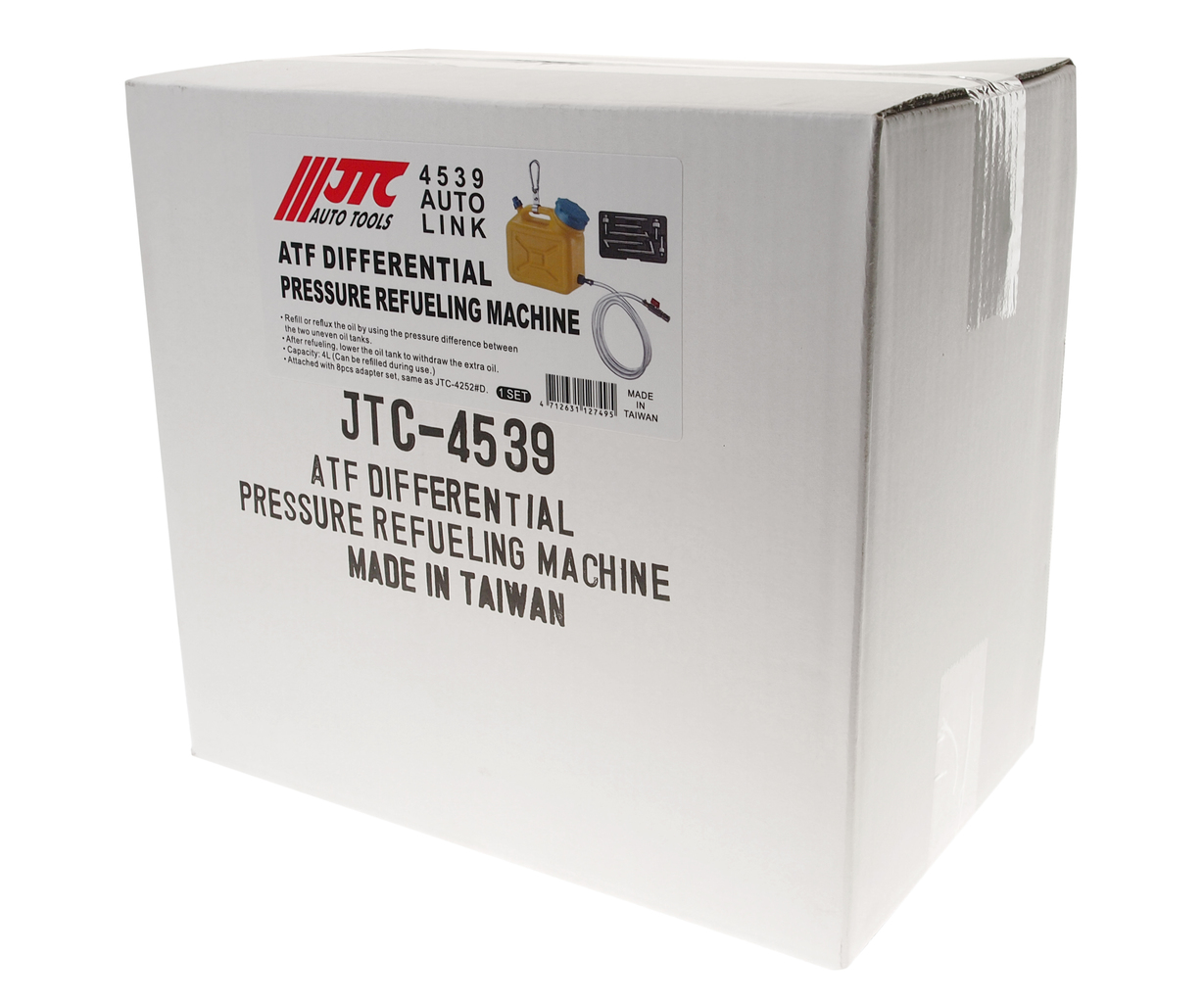 JTC Емкость для заправки маслом АКПП с набором адаптеров (8 шт.) JTC