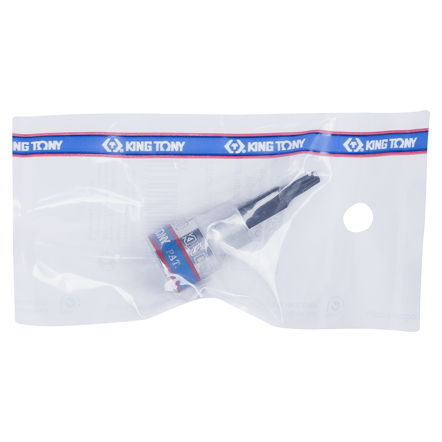 Насадка (бита) торцевая 1/2", Torx, T20, L = 60 мм KING TONY 402320