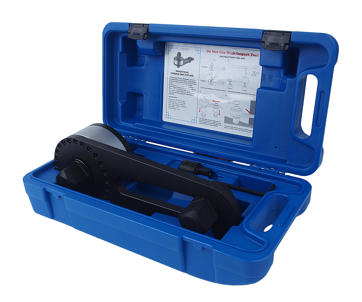 JTC Мультипликатор 3/4"F x 1 1/2"M для усиления крутящего момента до 4500Нм JTC