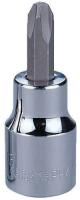 S51H404 Насадка торцевая 1/2"DR с вставкой-битой, РН4, 55 мм