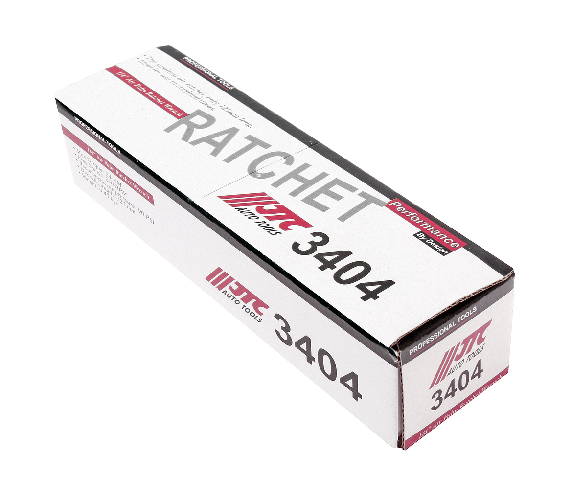 JTC Ключ трещотка пневматический 1/4" 35Нм 90PSI 250об/мин. компактный JTC