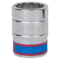 Головка торцевая стандартная двенадцатигранная 3/4", 27 мм KING TONY 633027M