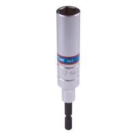 Головка для шуруповерта шестигранная 1/4", 13 мм, L = 110 мм KING TONY 76C1113M