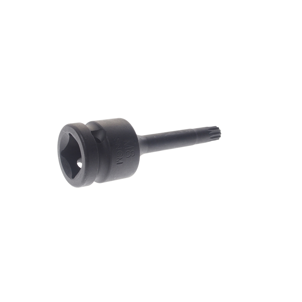 JTC Головка торцевая 1/2" SPLINE M8 ударная L=78мм JTC