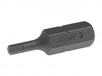JTC Бита HEX H3х30мм 5/16" DR 6-ти гранная S2 JTC