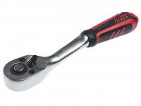 JTC Ключ трещотка 1/4" 72 зуба 147мм изогнутый JTC