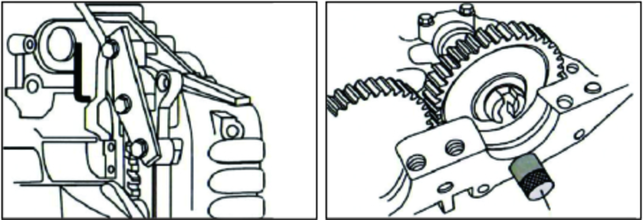 JTC Набор приспособлений для фиксации коленвала и распредвала (VOLVO 1.6,1.9,2.0,2.4L дизель) JTC
