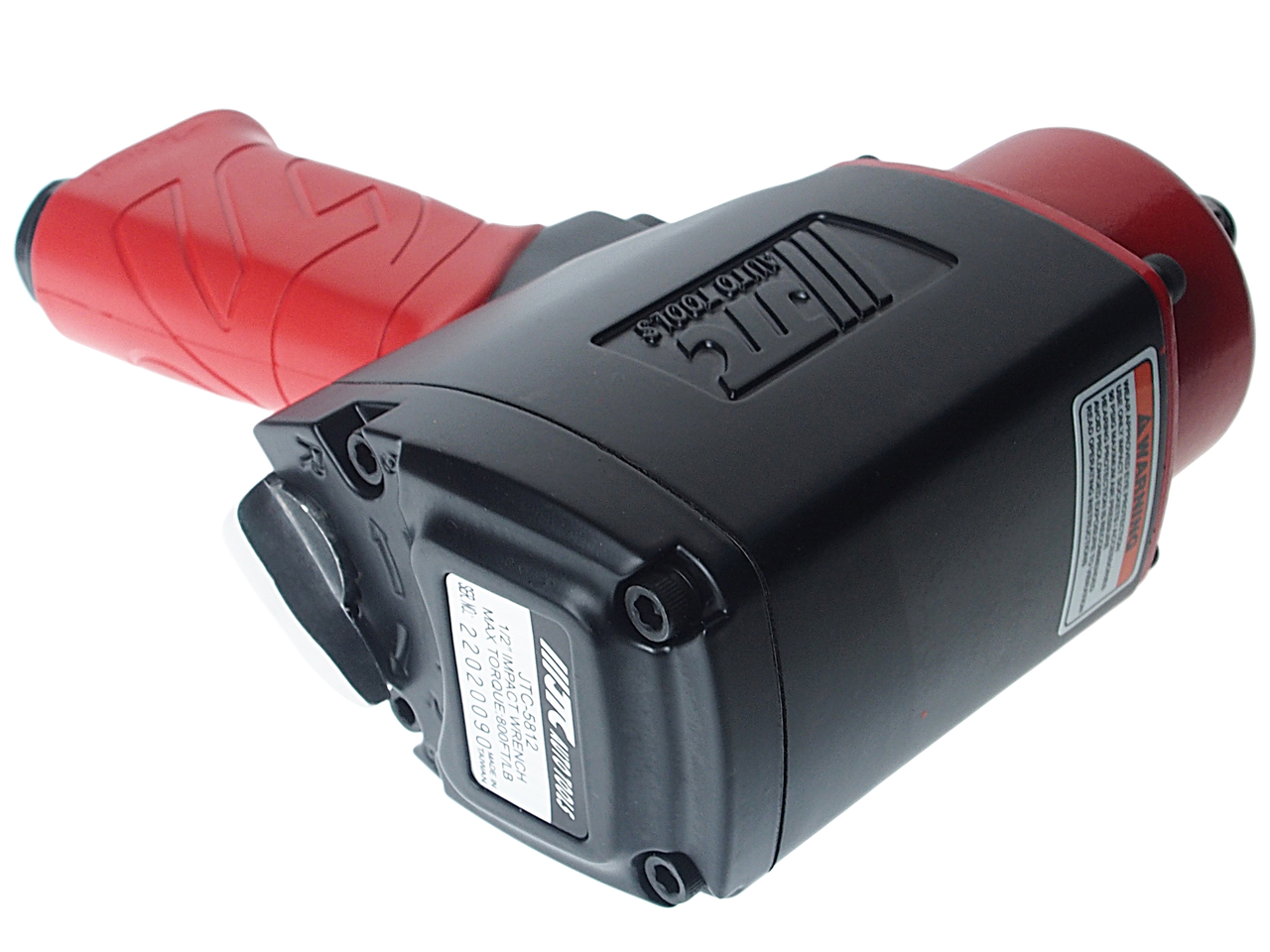 JTC Гайковерт пневматический 1/2" 1085Hм 7500об/мин. 230л/мин. 90-120PSI ударный усиленный JTC
