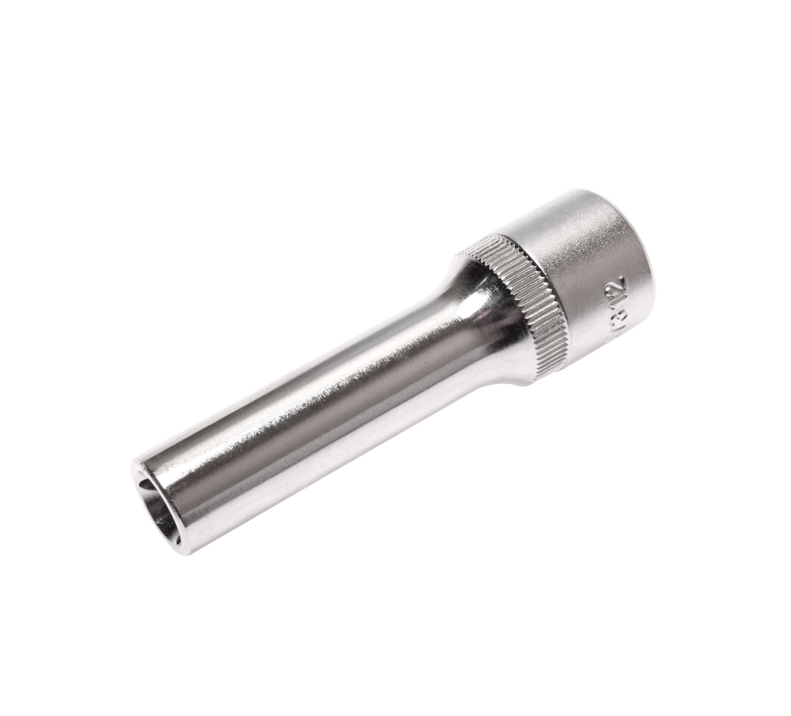JTC Головка торцевая 1/2" TORX E12 глубокая L=76мм JTC