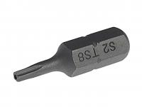 JTC Бита TORX TS8Hх25мм 1/4" 5-ти гранная с отверстием JTC