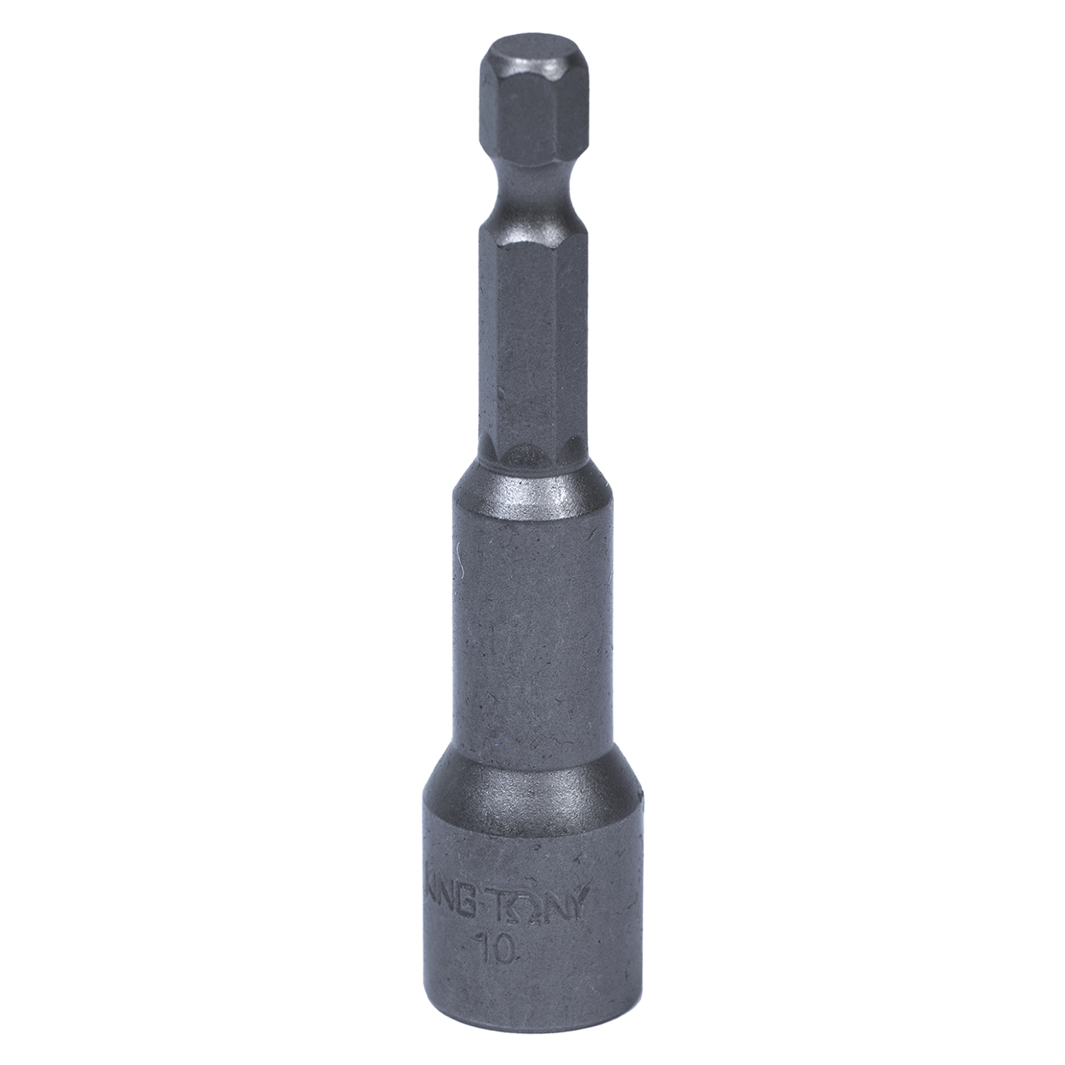 Головка для шуруповерта шестигранная 1/4", 7 мм, L = 65 мм, магнитная KING TONY 7616507M
