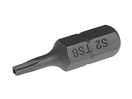 JTC Бита TORX TS8Hх25мм 1/4" 5-ти гранная с отверстием JTC