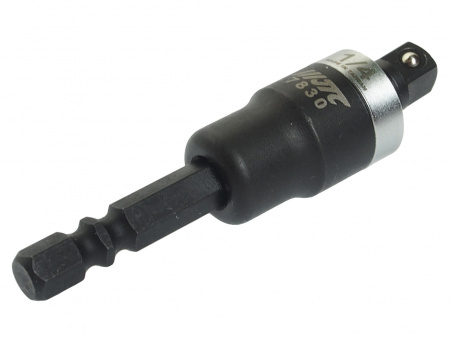 JTC Адаптер 1/4"х1/4" (6.35мм) карданный под шуруповерт JTC