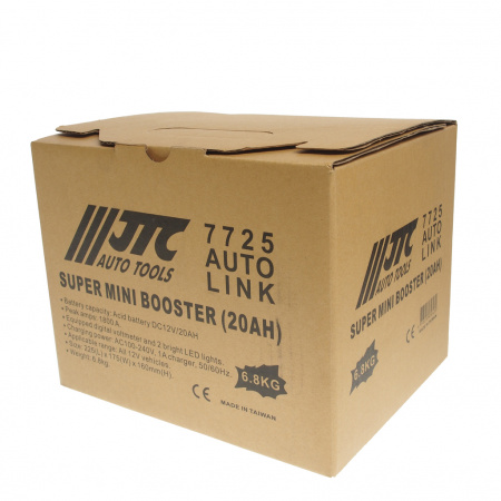 JTC Устройство пусковое 12V 1800А 20000мА/ч мини JTC