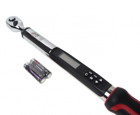 JTC Ключ динамометрический 3/8" 7-135Нм 435мм с цифровой индикацией JTC