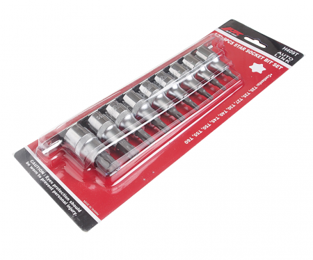 JTC Набор бит-головок 1/2" TORX T20-T60 9 предметов JTC