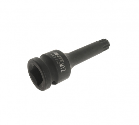 JTC Головка торцевая 1/2" SPLINE M12 ударная L=78мм JTC