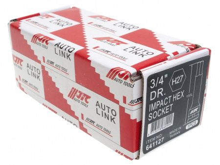 JTC Головка торцевая 3/4" HEX H27 ударная L=88мм JTC