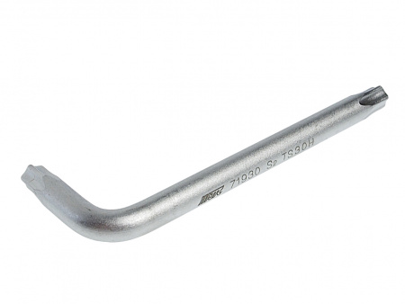 JTC Ключ TORX Г-образный TS30H 5-гранный L=70мм JTC