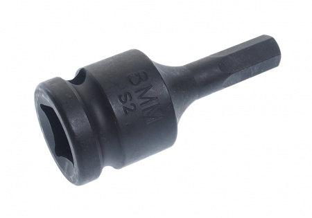 JTC Бита-головка 1/2" HEX H8х25мм ударная L=60мм JTC