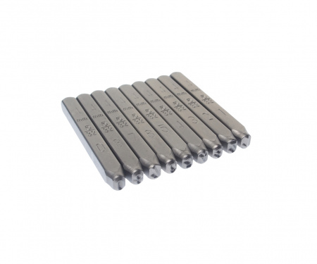 JTC Клейма цифровые 4мм (HRC 60+-2град. DIN 1451) JTC