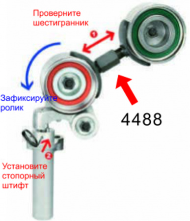 JTC Приспособление для фиксации натяжного ролика (TOYOTA) JTC