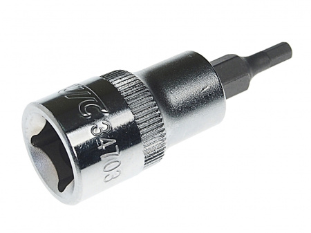 JTC Бита-головка 3/8" HEX H3х48мм JTC