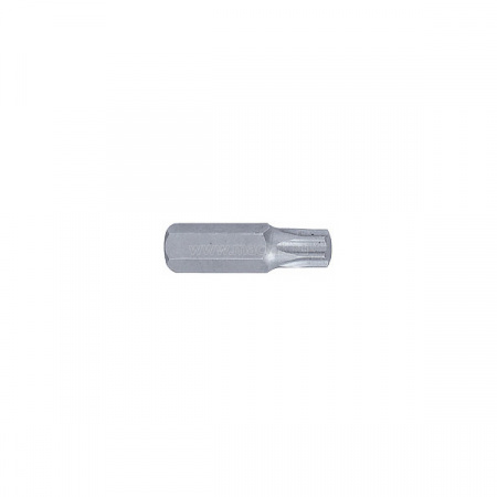 Вставка (бита) торцевая 10 мм, Torx, Т55, L = 36 мм, с отверстием KING TONY 163655U