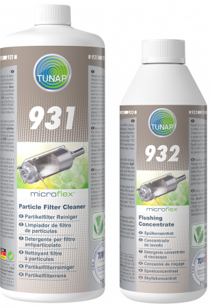 microflex® 931 и 932 Очиститель сажевого фильтра и нейтрализатор