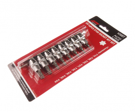 JTC Набор бит-головок 3/8" TORX T15-T50 8 предметов JTC