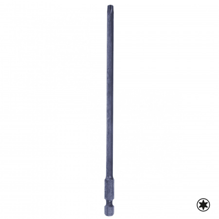 Вставка (бита) торцевая 1/4", Torx, Т25, L = 150 мм, для шуруповерта KING TONY 711525T