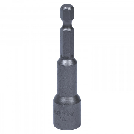Головка для шуруповерта шестигранная 1/4", 7 мм, L = 65 мм, магнитная KING TONY 7616507M