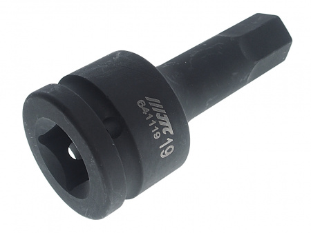JTC Бита-головка 3/4" HEX Н19 ударная L=100мм JTC